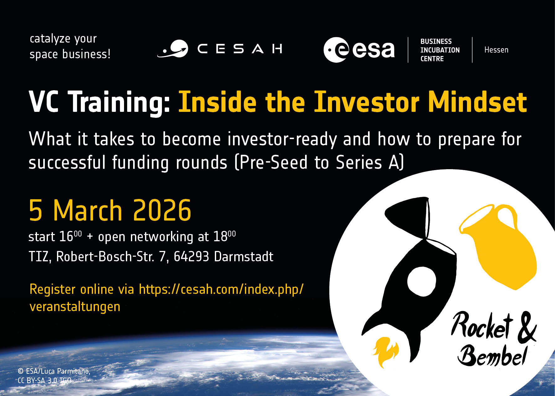 Rocket &amp; Bembel - VC Training: Inside the Investor Mindset